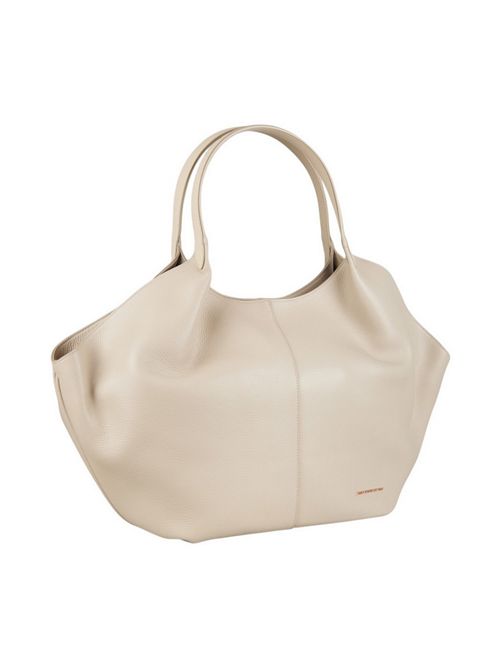 Borsa donna Rachel Large in pelle bottalata avorio scuro Alexander Smith | ABBCRCWL-B151AVORIO